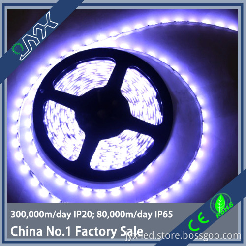 High brightness SMD5050/3528 60/M 300leds/roll 4.8W/M White color RGB Color Changing remote controller with rgb led strip
